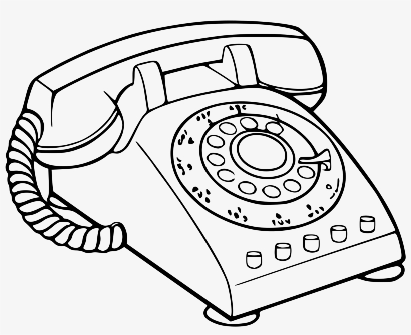 Drawn Phone Rotary Phone - Hindustani Awam Morcha Symbol, transparent png #303556