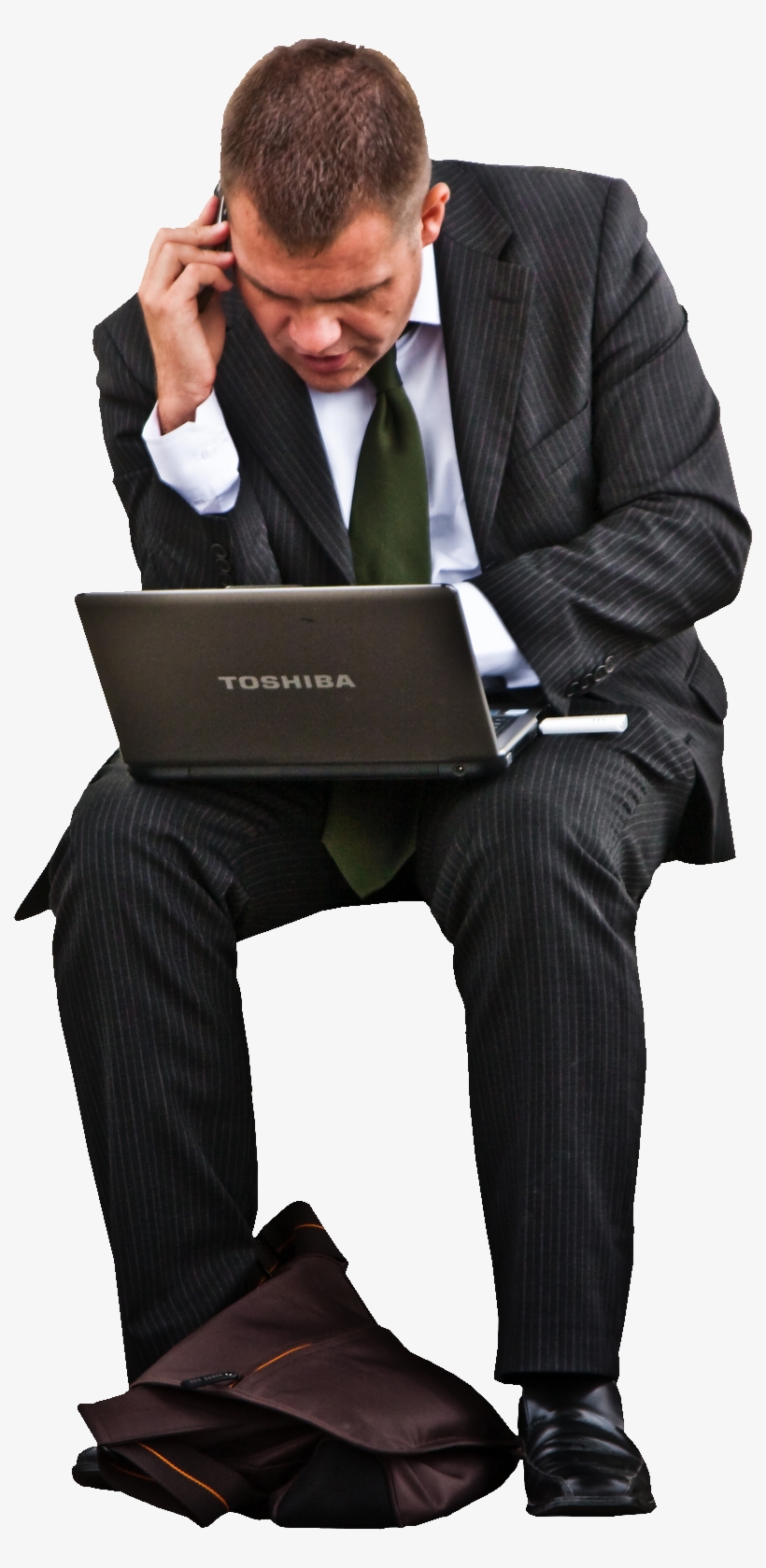 People Sitting Png Posted By Francis Allen Banuapeople - Man In Suit Sitting, transparent png #303572
