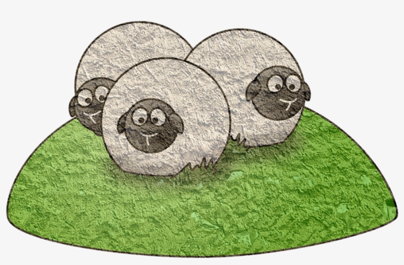 Sheep Animal Good Friday - Three Little Sheep Bags, Adult Unisex, Natural, transparent png #303850
