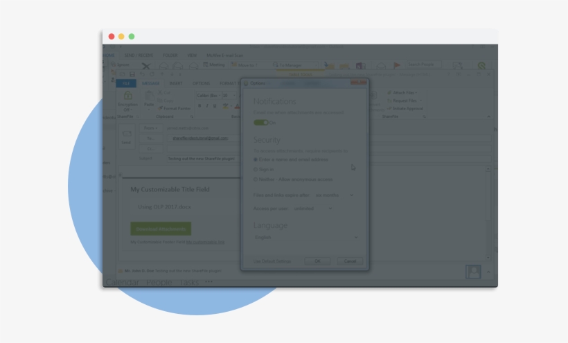 Getting Files From One Place To Another Over Email - Sharefile, transparent png #304107
