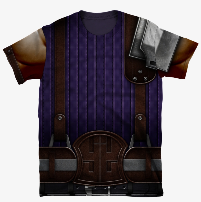 Cloud Strife Unisex T-shirt - Cardigan, transparent png #304166