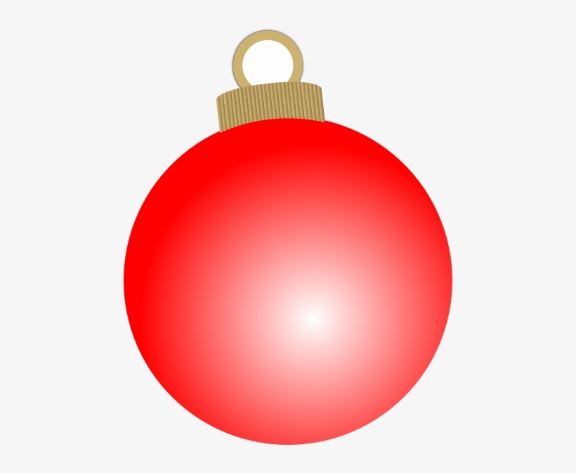 Holidays Clipart Balls - Red Christmas Ornament Clipart, transparent png #304281