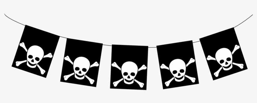 Pirate Flag Png - Clip Art, transparent png #304282