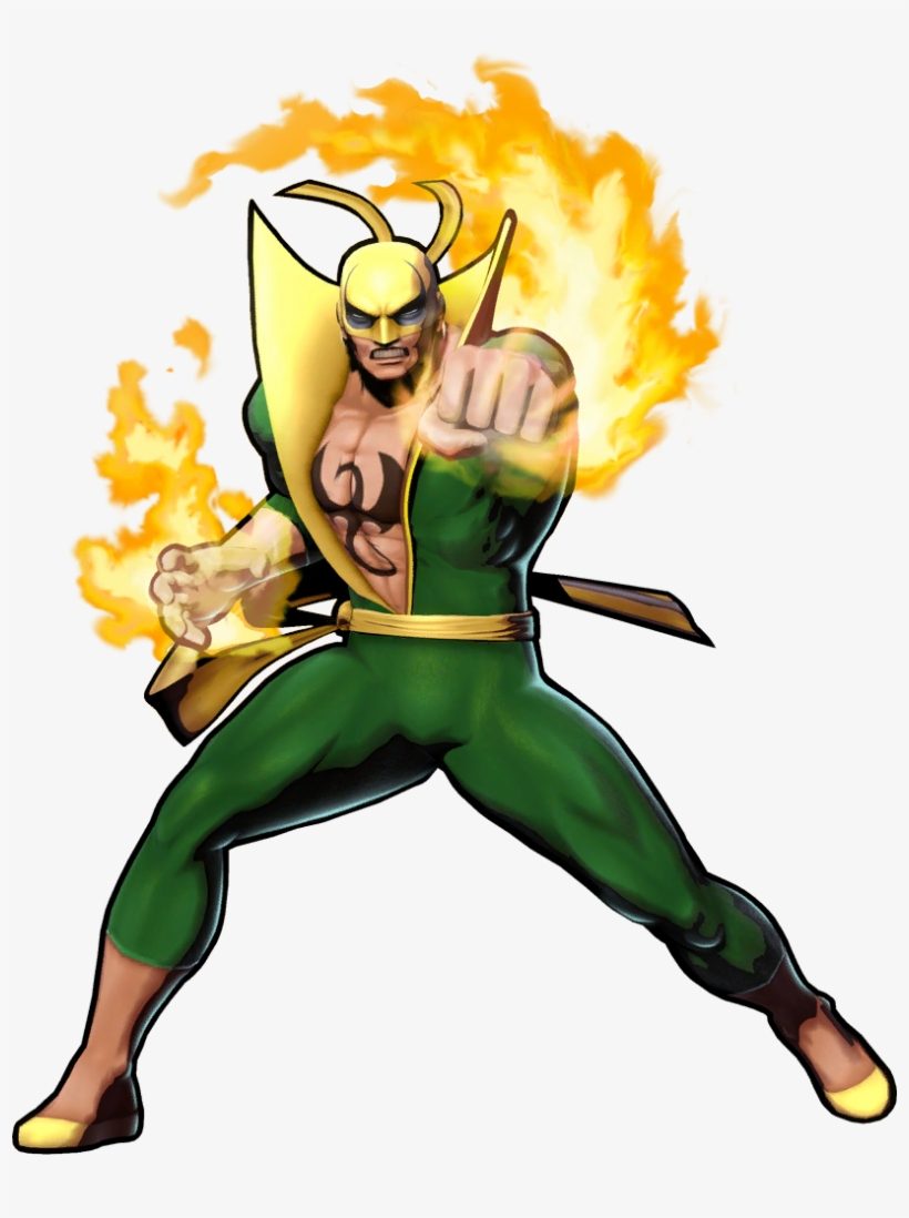 Iron Fist - Iron Fist Marvel Vs Capcom, transparent png #304283
