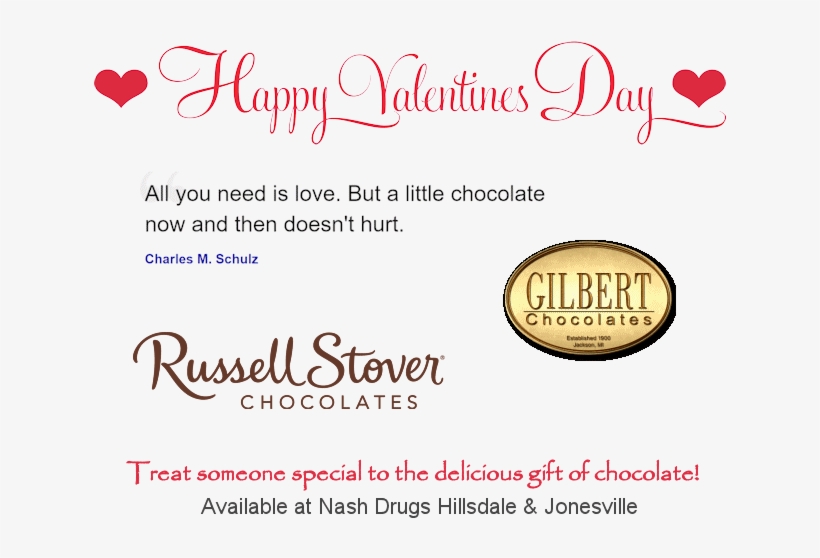 Happy Valentines Day - Russell Stover French Chocolate Mints - 4.7 Oz Box, transparent png #304302
