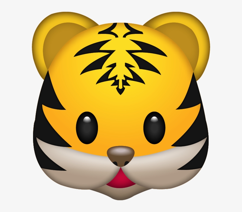 Download Tiger Emoji Png - Tiger Emoji, transparent png #304405