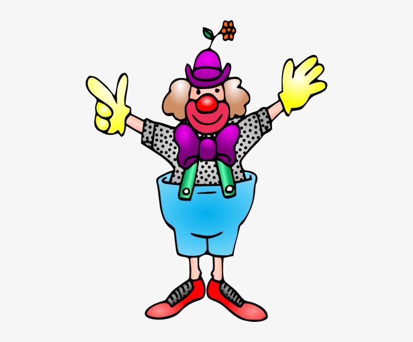 Clown Svg Clip Arts 480 X 600 Px, transparent png #304549