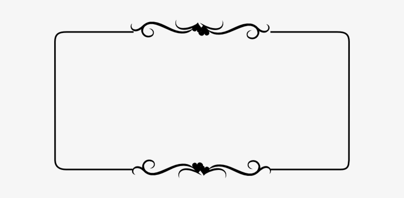 Wedding Clipart Black And White Free Images - Wedding Clip Art Black And White Border, transparent png #304720