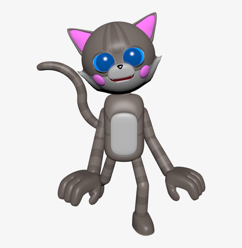 Kitty In The Crowd - Five Nights At Freddy's, transparent png #304721