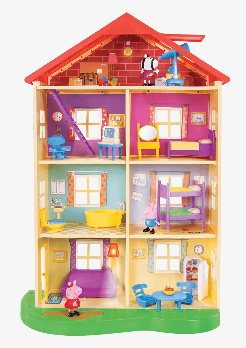 My Kids Just Love Peppa Pig, Especially My 3 Year Old - Peppa Pig Lights And Sounds Family Home, transparent png #304856