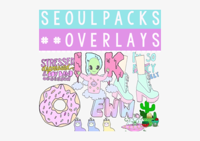 ❀ೃ If You Want 200 Overlays - Aesthetic Pastel Overlays Transparent Banner, transparent png #304897