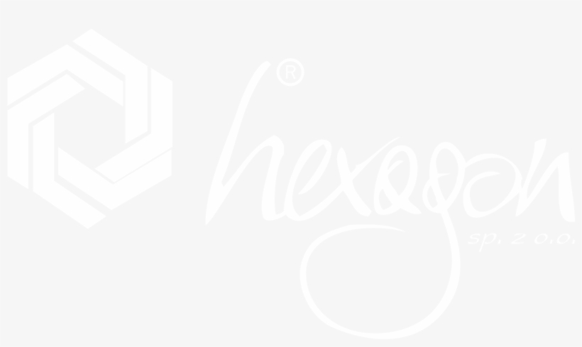Hexagon Logo Black And White - White Photo For Instagram, transparent png #304924