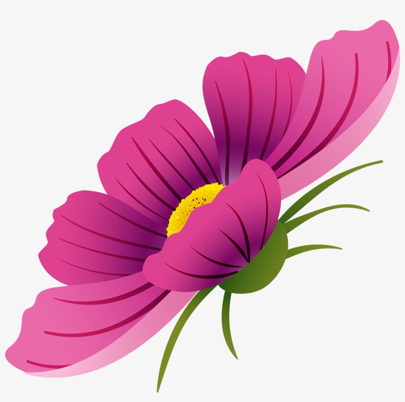 Svg Royalty Free Download Flower Watercolor Painting - Watercolour Of Cosmos Flowers Transparent, transparent png #304992