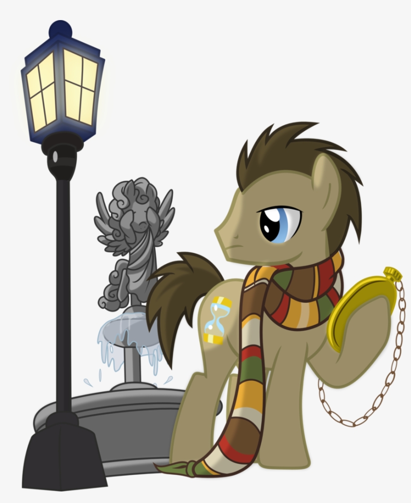 Image Freeuse Artist Vector Brony Who Whooves Fountain - My Little Pony Weeping Angels, transparent png #305241