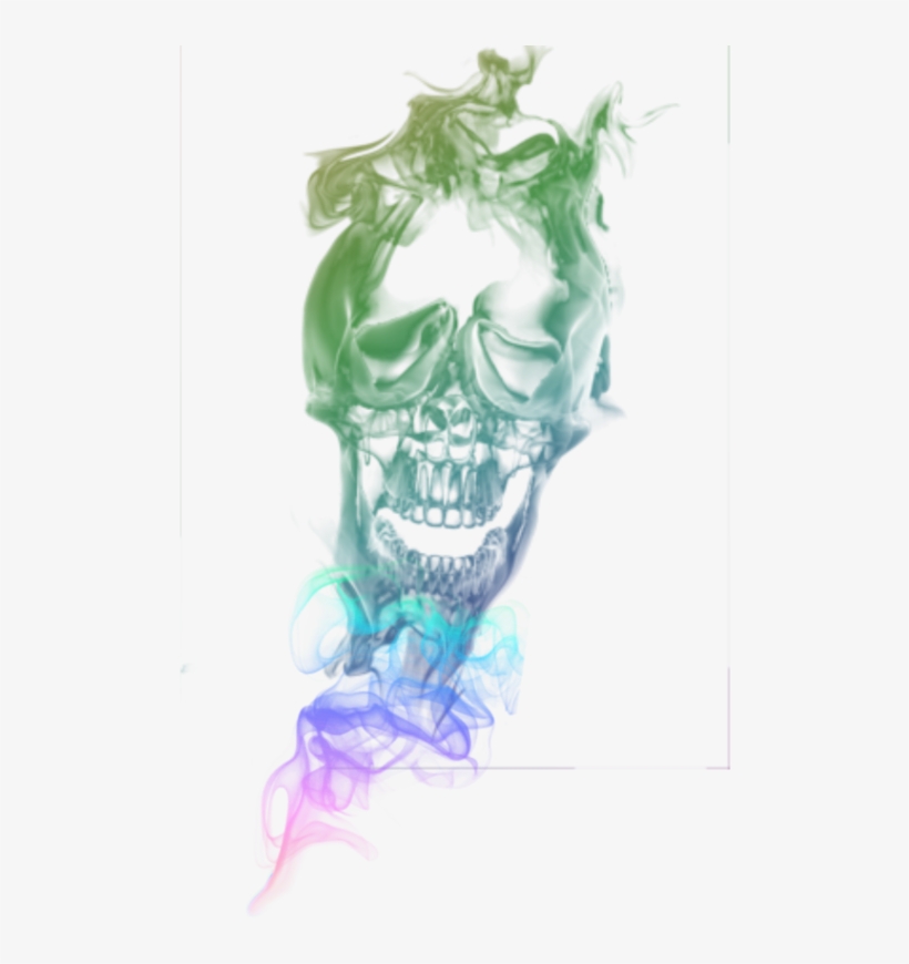 Rainbow Smoke Png » Png Image - Cb Edit Smoking Png, transparent png #305342