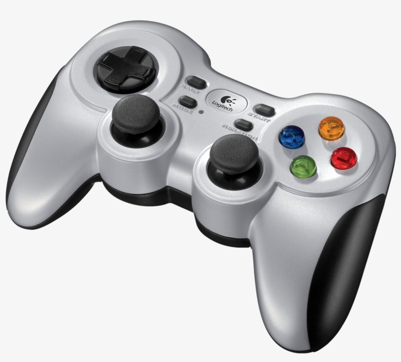Learn More - F710 Wireless Gamepad Gamepads, transparent png #305883
