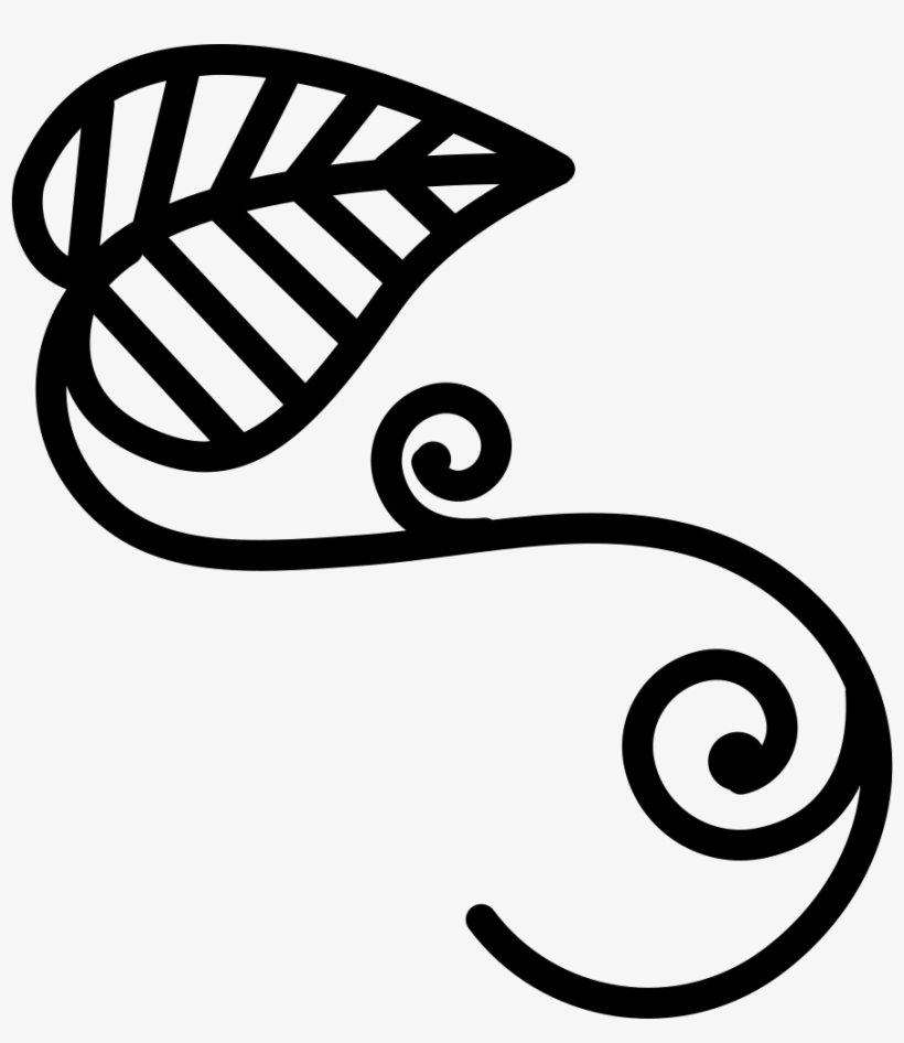 Download Leaves Outline With Vines Comments - Vines Svg - Free Transparent PNG Download - PNGkey