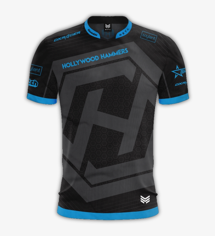 Hollywood Hammers Pro Jersey - Monsterdface, transparent png #306056