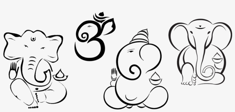 Ganesh Multiple Logo - Drawing, transparent png #306072