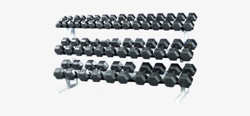 Back To The Interior - Promaxima Fw-58 Dumbbell Rack, 3 Tier, 84lx25wx43h, transparent png #306132