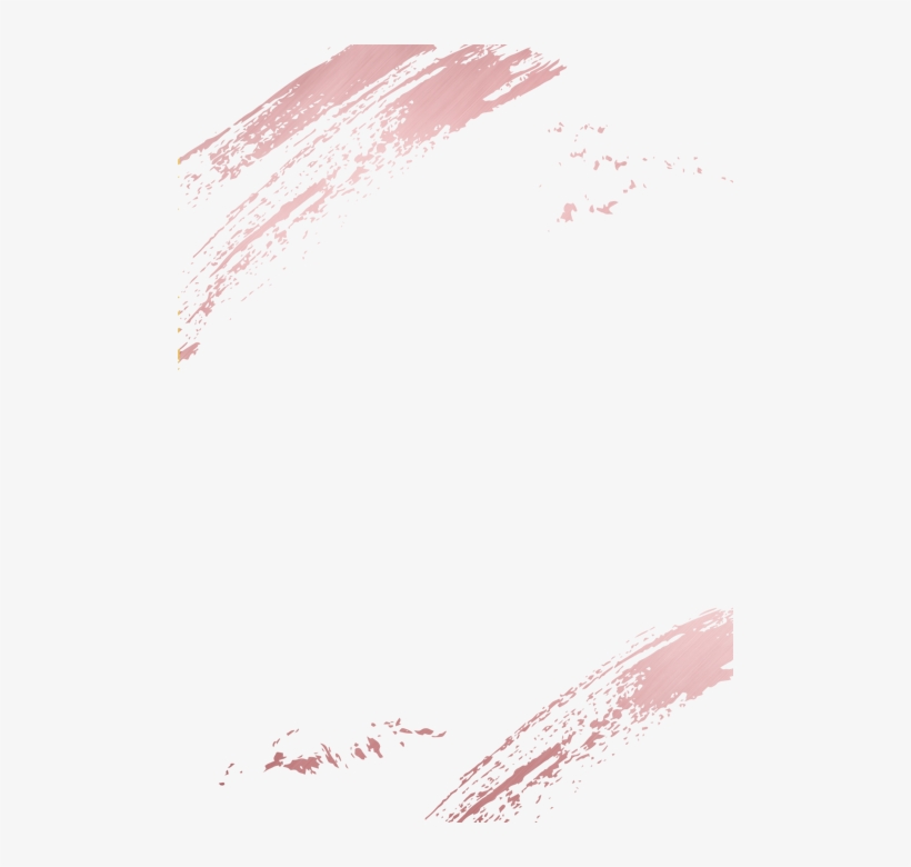 Rose Gold Brush Stroke Png, transparent png #306158