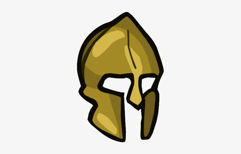 Spartan Helmet Png - Cartoon Spartan Helmet Png, transparent png #306201