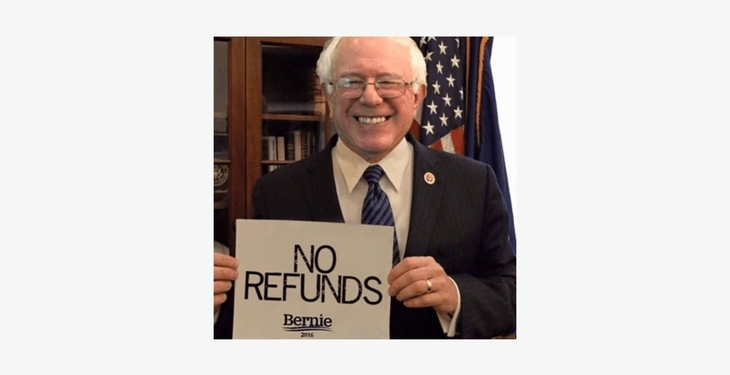 Bernie Sanders Refunds Cover - Dicks Out For Harambe, transparent png #306252