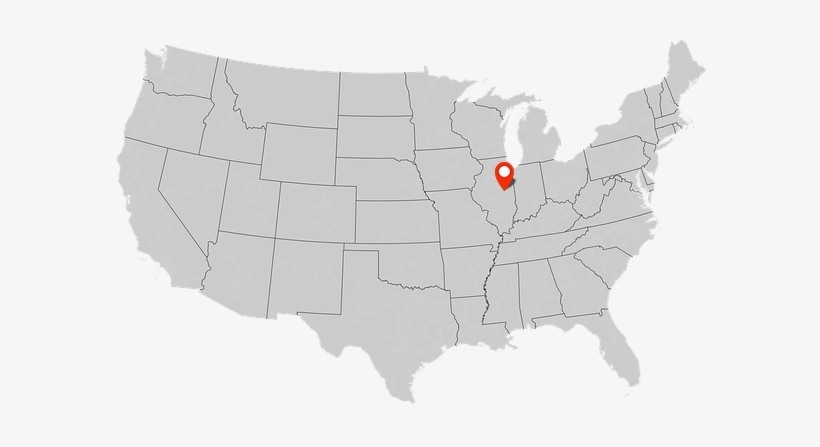 Usa-map - United States Silhouette Free, transparent png #306387