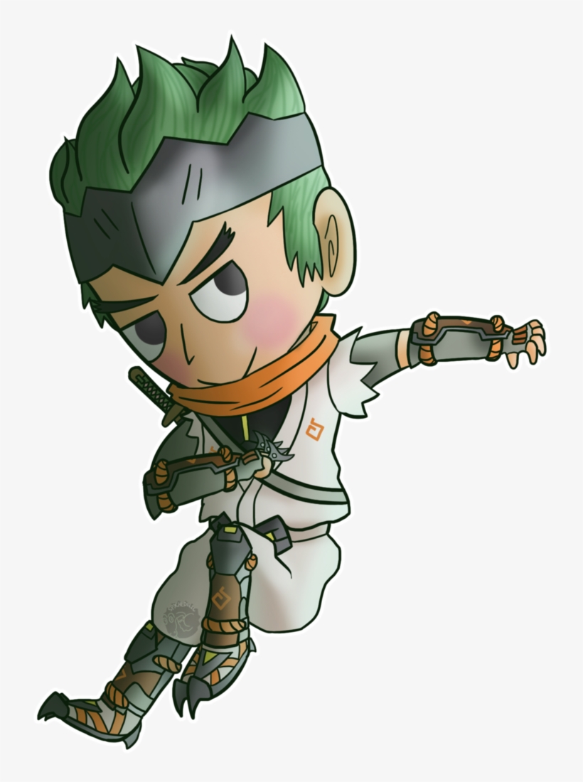 Young Genji By Spychedelic - Genji Young Skin Transparent, transparent png #306391
