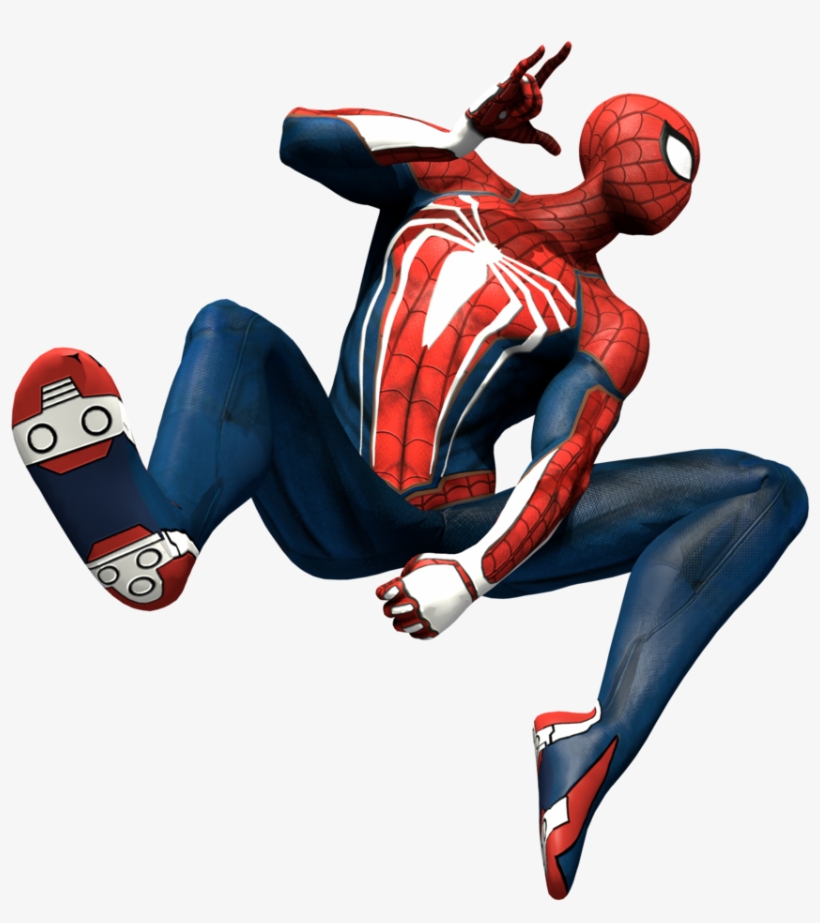 Png Free Stock Spider Man Ps Thumbnail By Https Strikedahedgehog - Spider Man Ps4 No Background, transparent png #306410