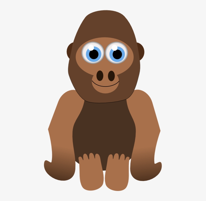 Gorilla - Portable Network Graphics, transparent png #306474