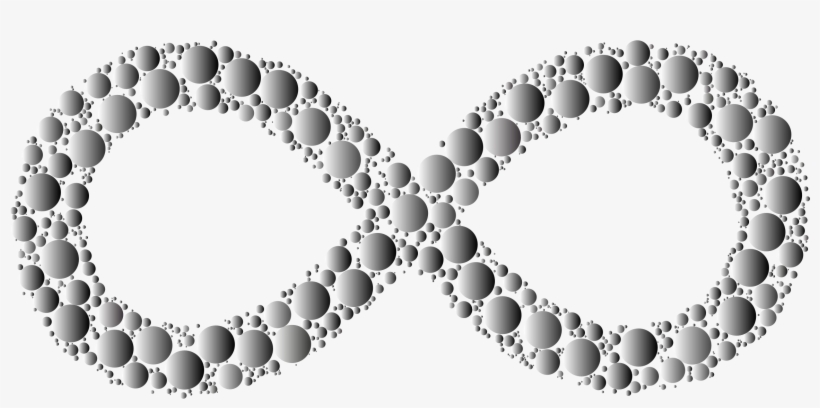 Prismatic Infinity Symbol Circles 4 By @gdj, Prismatic - Infinity Symbol Vector Dots, transparent png #306668