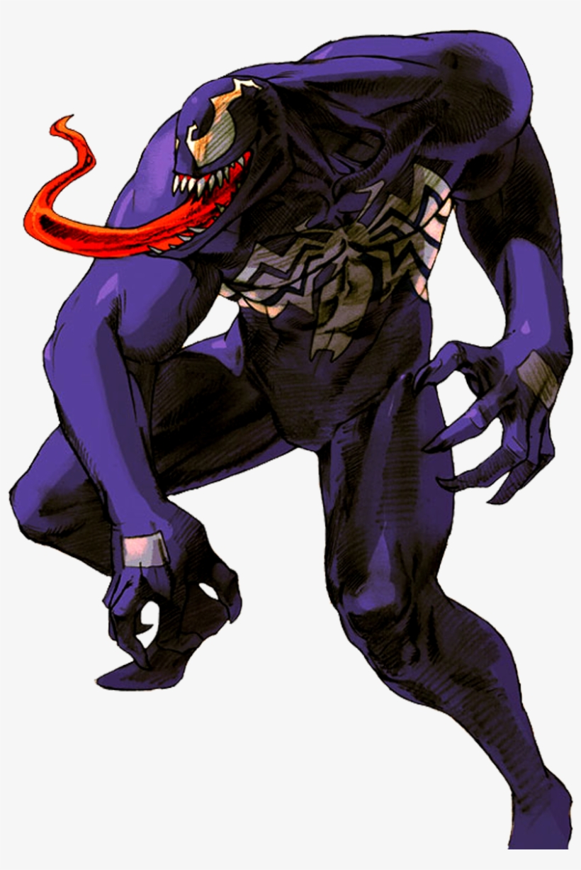 Drawing Names Venom - Blackheart Marvel Vs Capcom 3, transparent png #306822