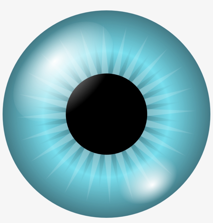 Onlinelabels Clip Art - Iris Eye Clipart, transparent png #306844