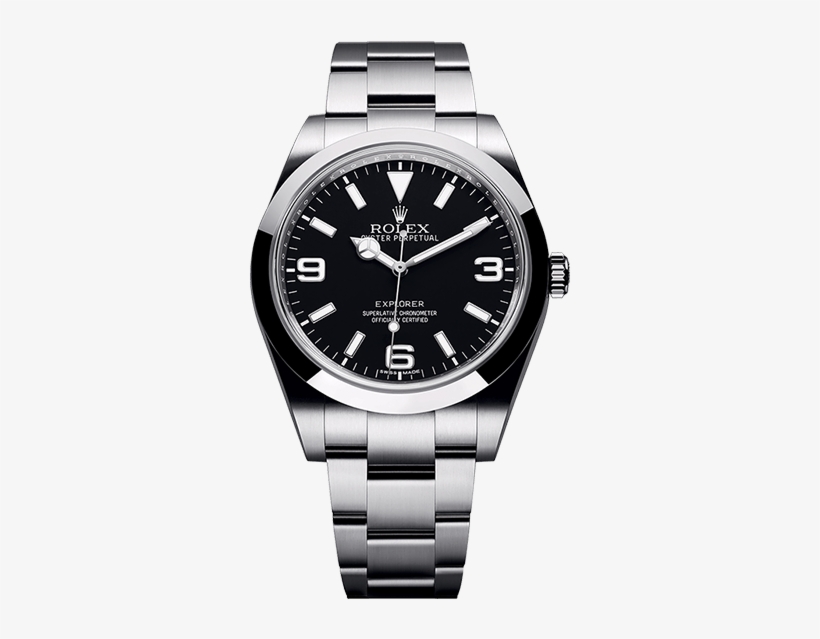 New Explorer - Explorer 1 2017 Rolex, transparent png #307024
