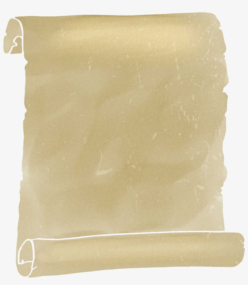 Download This Free Textured Pirate Scroll In High Res - Pillow, transparent png #307050