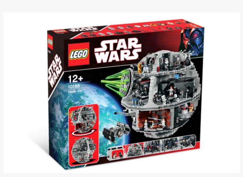Lego Star Wars Death Star - 10188 - Lego Star Wars, transparent png #307157