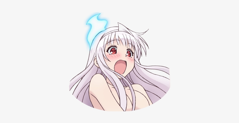 Yuuna Anime Face 1 - Anime, transparent png #307483