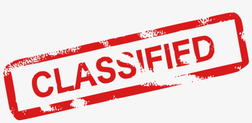 Classified Stamp Png - Transparent Classified Stamp Png, transparent png #307504