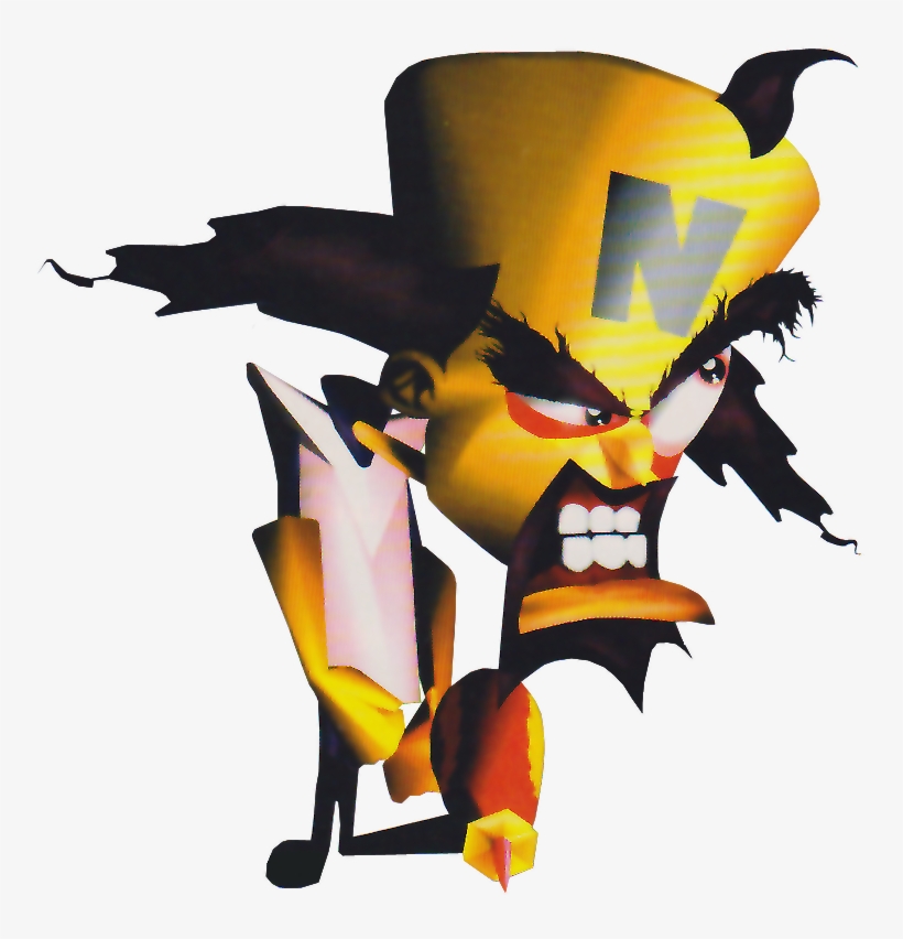 Doctor Neo Cortex In The Original Crash Bandicoot From - Crash Bandicoot Cortex Png, transparent png #307584