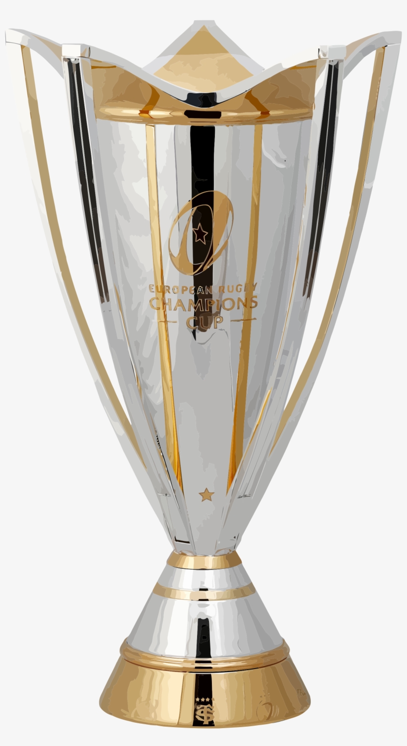 Champions League Trophy Png - European Rugby Champions Cup Trophy, transparent png #307668