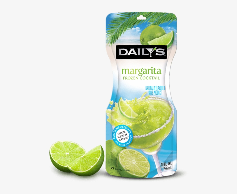 Daily's Frozen Margarita Pouch - Frozen Margaritas In A Bag, transparent png #307949