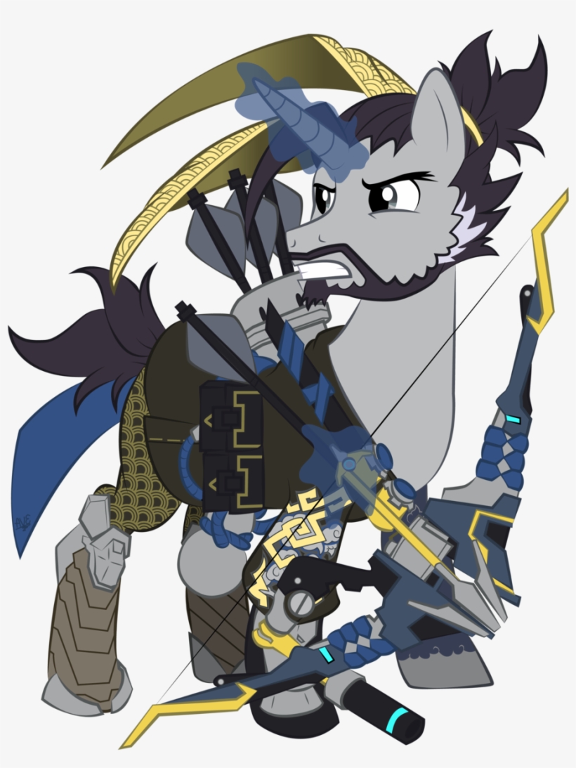 Armor, Arrow, Artist - Hanzo Pony, transparent png #307991