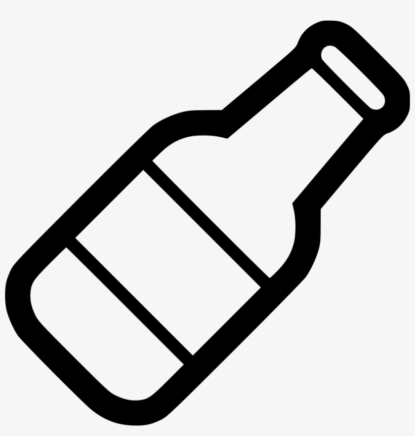 Beer Bottle - - Transparent Band Aid Drawing, transparent png #308180