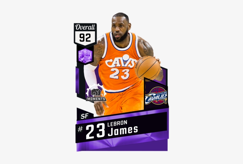 Lebron James Amethyst Card - Nba 2k18 Gilbert Arenas, transparent png #308227