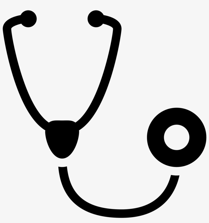 Stethoscope Filled Icon - Stethoscope, transparent png #309266