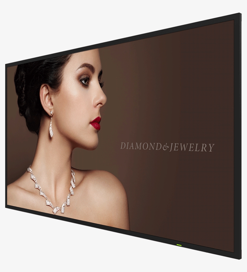 43'' Robust And Sleek Smart Signage - Benq - St5501k - Led-backlit Lcd Flat Panel Display, transparent png #309768