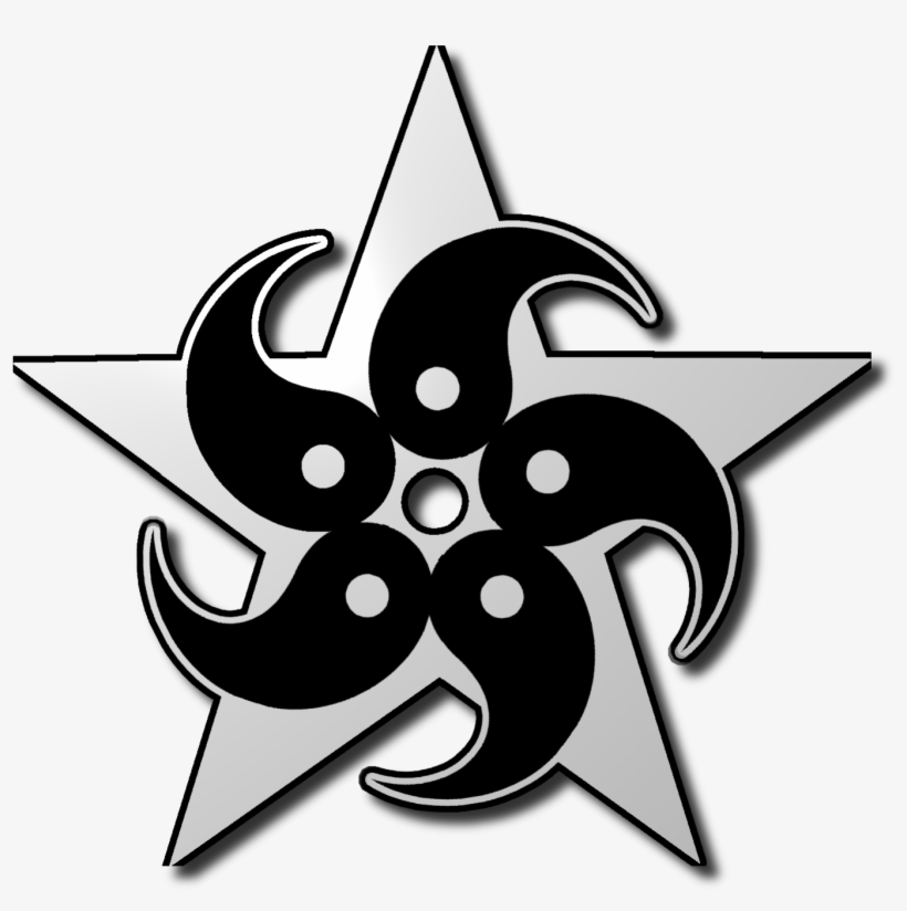 Yin Yang Barnstar - Yin Yang Star Symbol, transparent png #309893