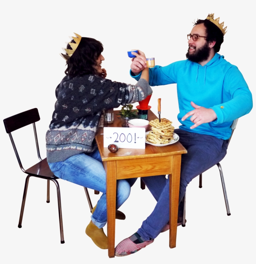 People Sitting At Table Png, transparent png #309980