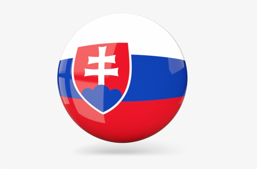 Illustration Of Flag Of Slovakia - Slovakia Flag, transparent png #3000043